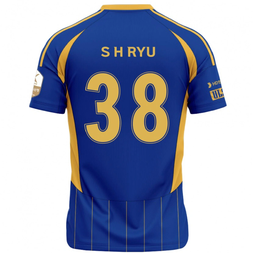 Danxen Män Hye-Sung Ryu #38 Kungsblå Gul Hemmatröja Matchtröjor 2025/26 Tröjor T-Tröja