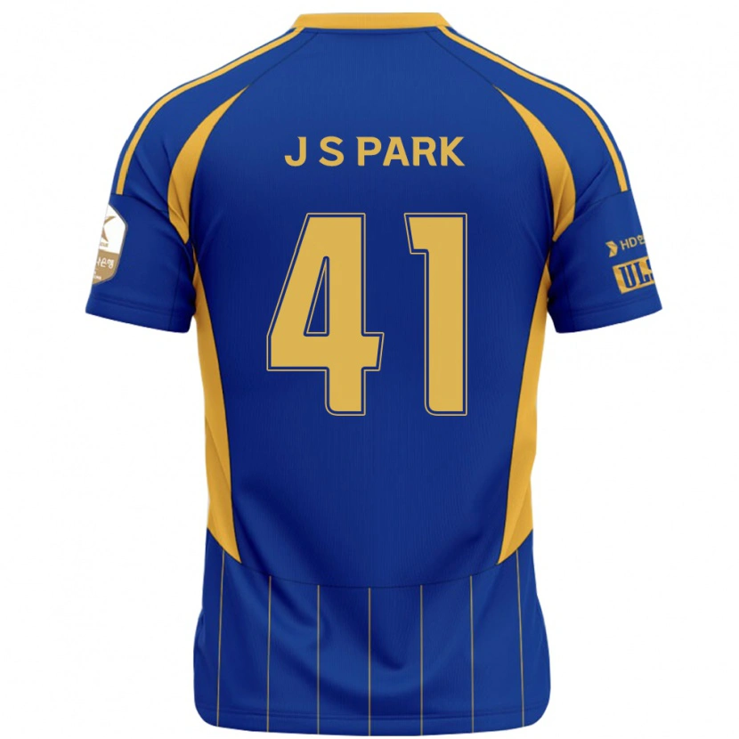 Danxen Män Sang-Jun Park #41 Kungsblå Gul Hemmatröja Matchtröjor 2025/26 Tröjor T-Tröja