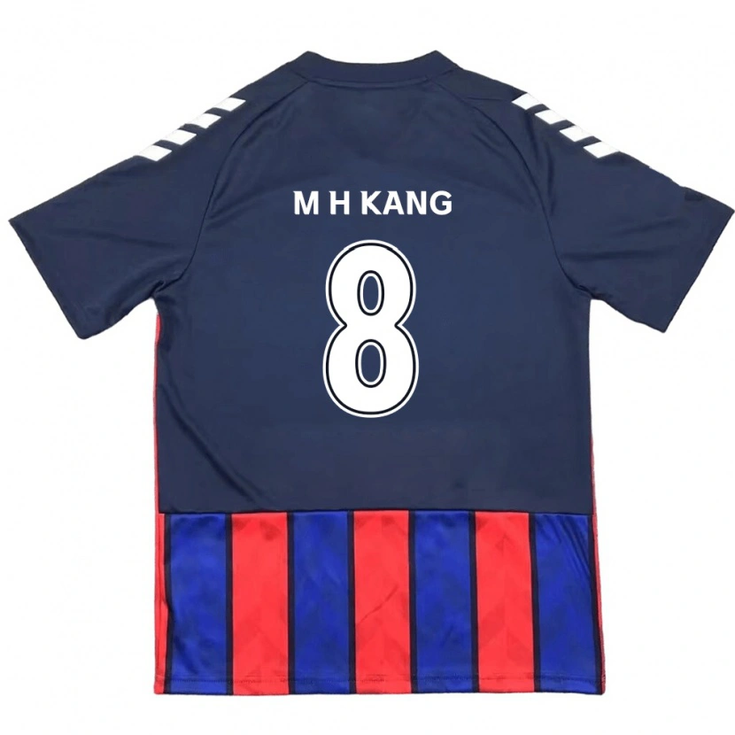 Danxen Män Ho-Min Kang #8 Kungsblå Röd Hemmatröja Matchtröjor 2025/26 Tröjor T-Tröja