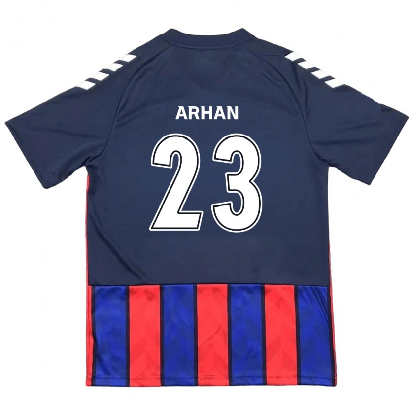 Danxen Män Pratama Arhan #23 Kungsblå Röd Hemmatröja Matchtröjor 2025/26 Tröjor T-Tröja