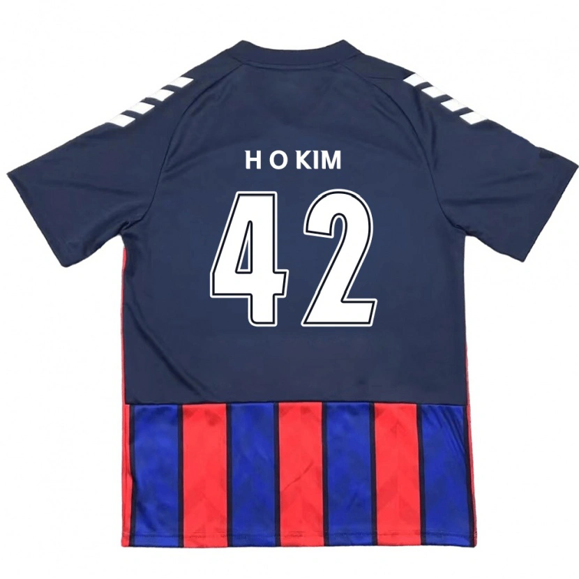 Danxen Män One-Hyung Kim #42 Kungsblå Röd Hemmatröja Matchtröjor 2025/26 Tröjor T-Tröja