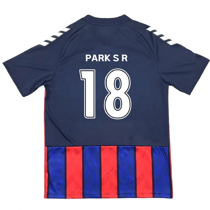 Danxen Män Park Se-Ra #18 Kungsblå Röd Hemmatröja Matchtröjor 2025/26 Tröjor T-Tröja