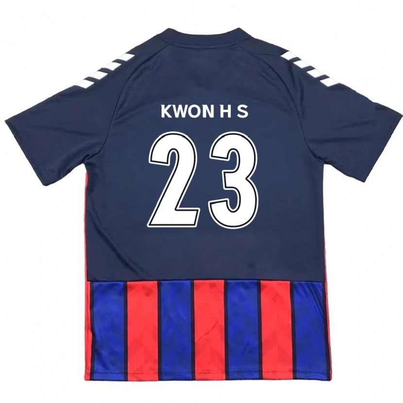 Danxen Män Kwon Hui-Seon #23 Kungsblå Röd Hemmatröja Matchtröjor 2025/26 Tröjor T-Tröja