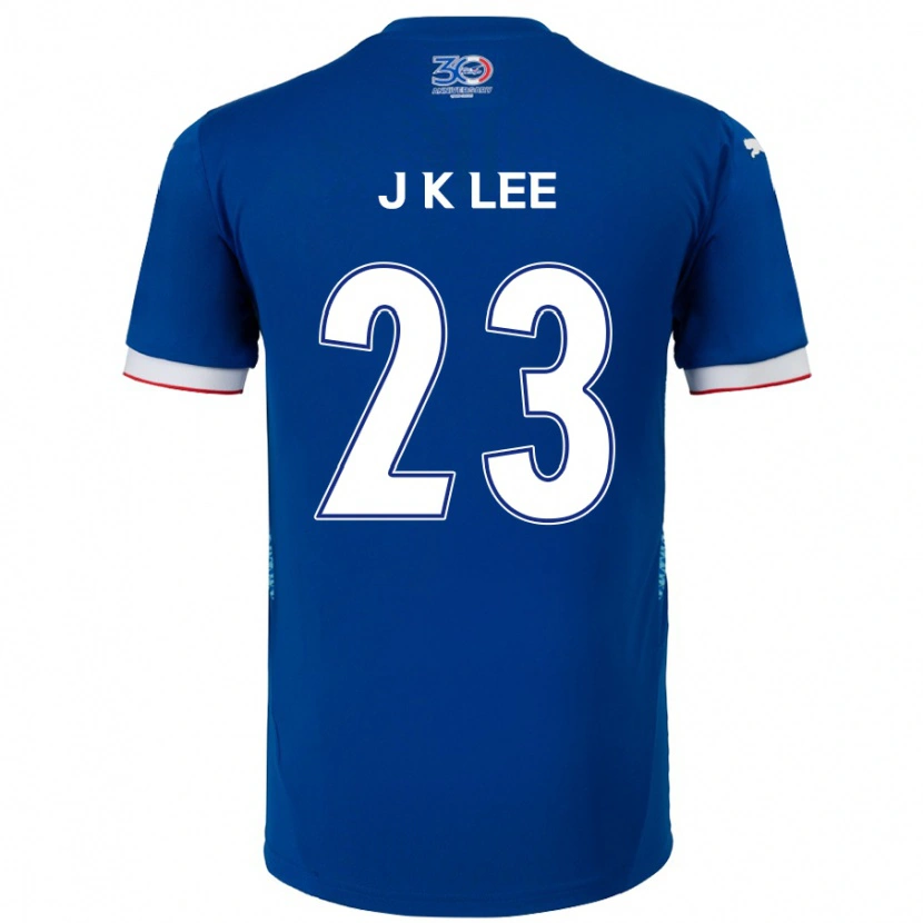 Danxen Män Ki-Je Lee #23 Kungsblå Vit Hemmatröja Matchtröjor 2025/26 Tröjor T-Tröja