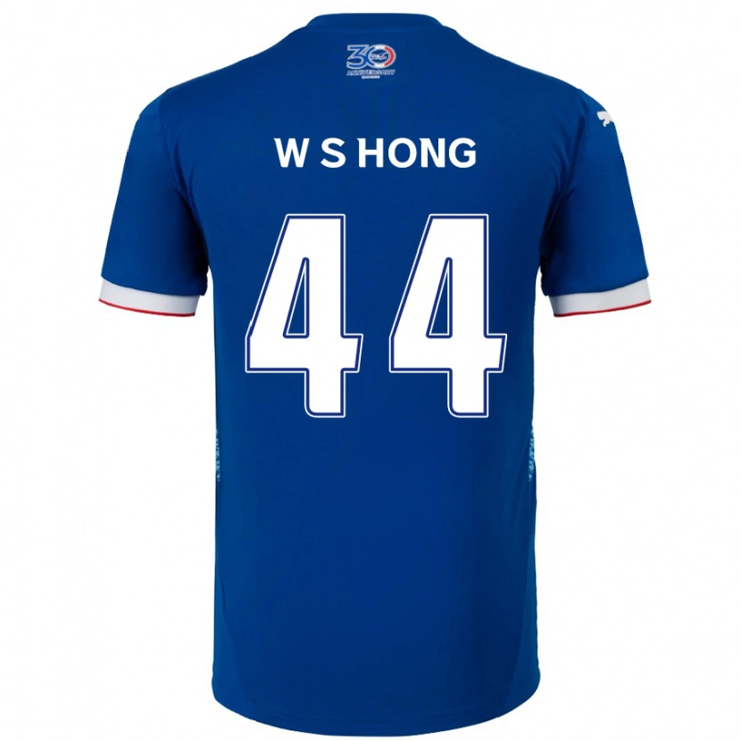 Danxen Män Sang-Won Hong #44 Kungsblå Vit Hemmatröja Matchtröjor 2025/26 Tröjor T-Tröja