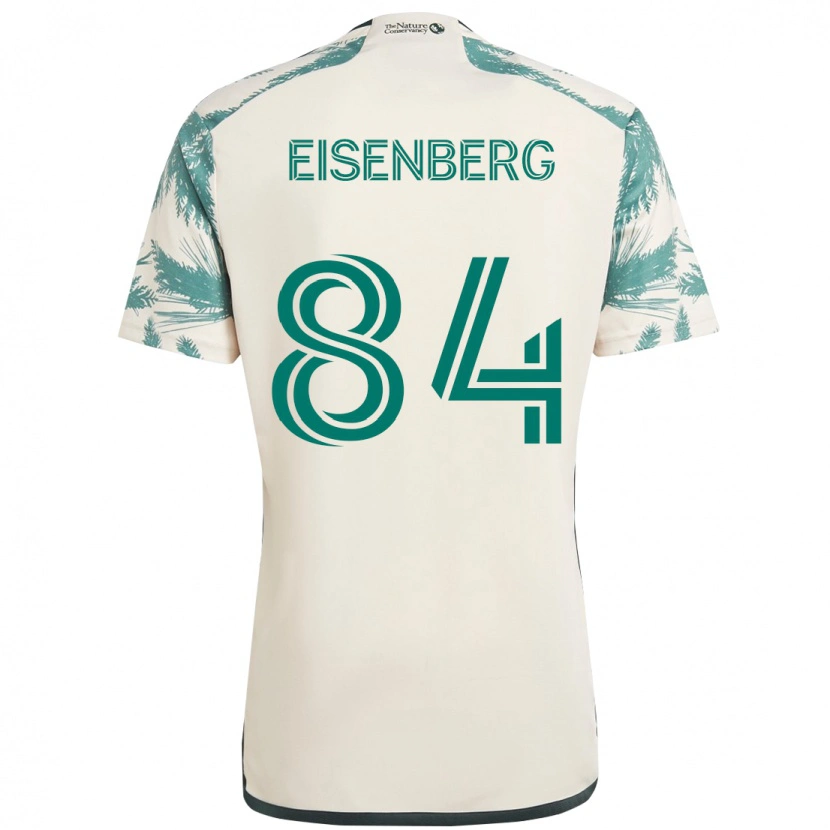 Danxen Män Max Eisenberg #84 Beige Grön Bortatröja Matchtröjor 2025/26 Tröjor T-Tröja