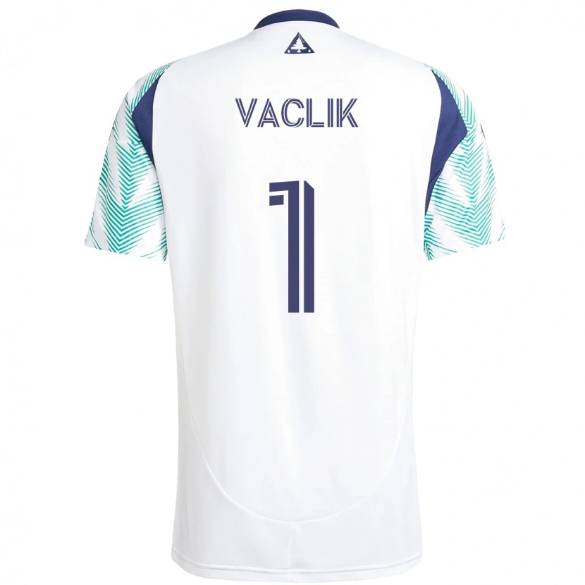 Danxen Män Tomas Vaclik #1 Vit Blå Bortatröja Matchtröjor 2025/26 Tröjor T-Tröja