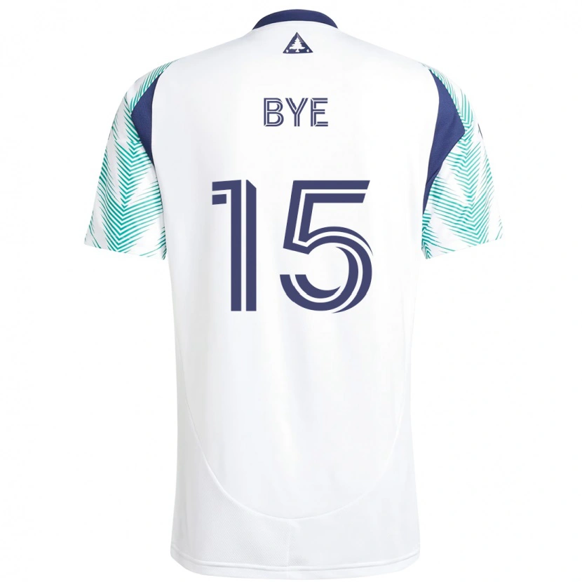 Danxen Män Brandon Bye #15 Vit Blå Bortatröja Matchtröjor 2025/26 Tröjor T-Tröja
