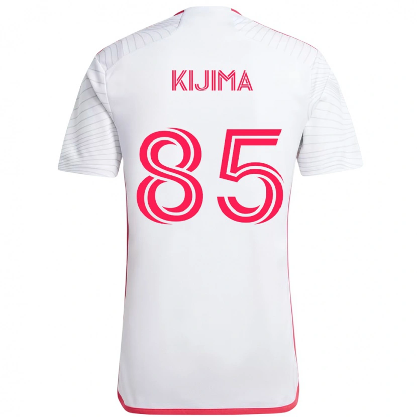 Danxen Män Hosei Kijima #85 Vit Magenta Bortatröja Matchtröjor 2025/26 Tröjor T-Tröja