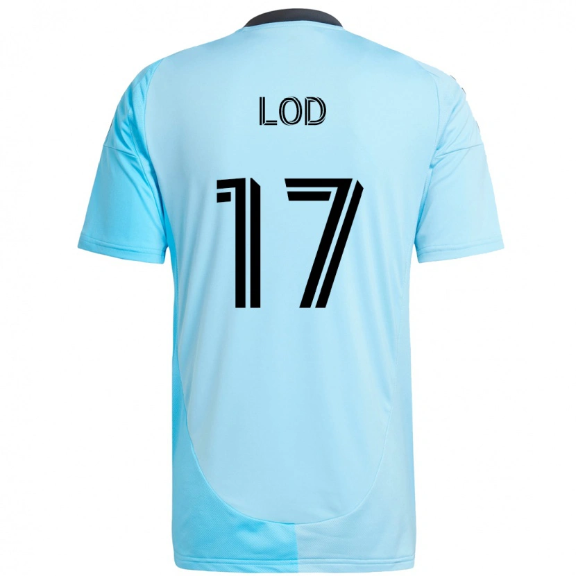 Danxen Män Robin Lod #17 Himmelsblå Bortatröja Matchtröjor 2025/26 Tröjor T-Tröja