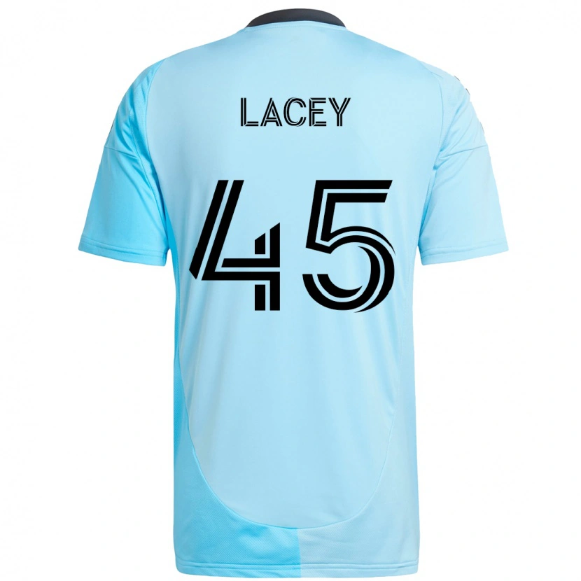 Danxen Män Kameron Lacey #45 Himmelsblå Bortatröja Matchtröjor 2025/26 Tröjor T-Tröja