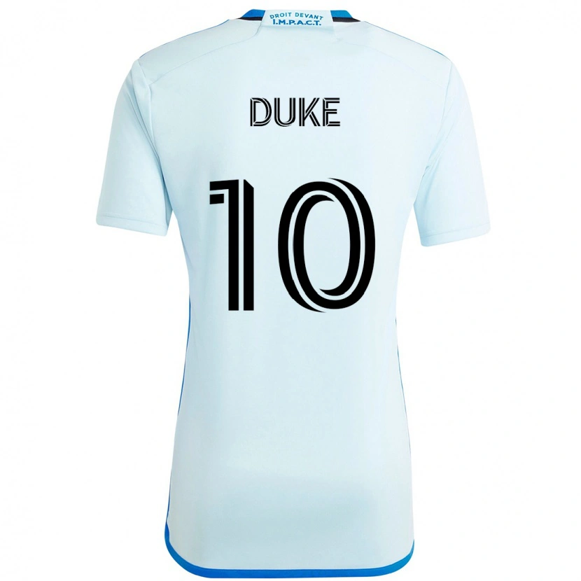 Danxen Män Bryce Duke #10 Mörkblå Svart Bortatröja Matchtröjor 2025/26 Tröjor T-Tröja