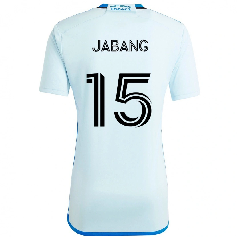 Danxen Män Ousman Jabang #15 Himmelsblå Mörkblå Bortatröja Matchtröjor 2025/26 Tröjor T-Tröja
