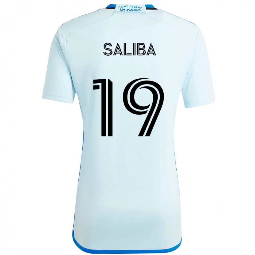 Danxen Män Nathan-Dylan Saliba #19 Himmelsblå Mörkblå Bortatröja Matchtröjor 2025/26 Tröjor T-Tröja