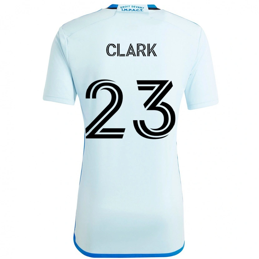 Danxen Män Caden Clark #23 Himmelsblå Mörkblå Bortatröja Matchtröjor 2025/26 Tröjor T-Tröja
