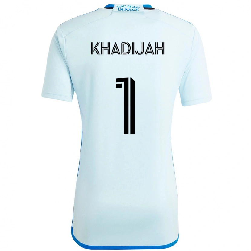 Danxen Män Cissé Khadijah #1 Himmelsblå Mörkblå Bortatröja Matchtröjor 2025/26 Tröjor T-Tröja
