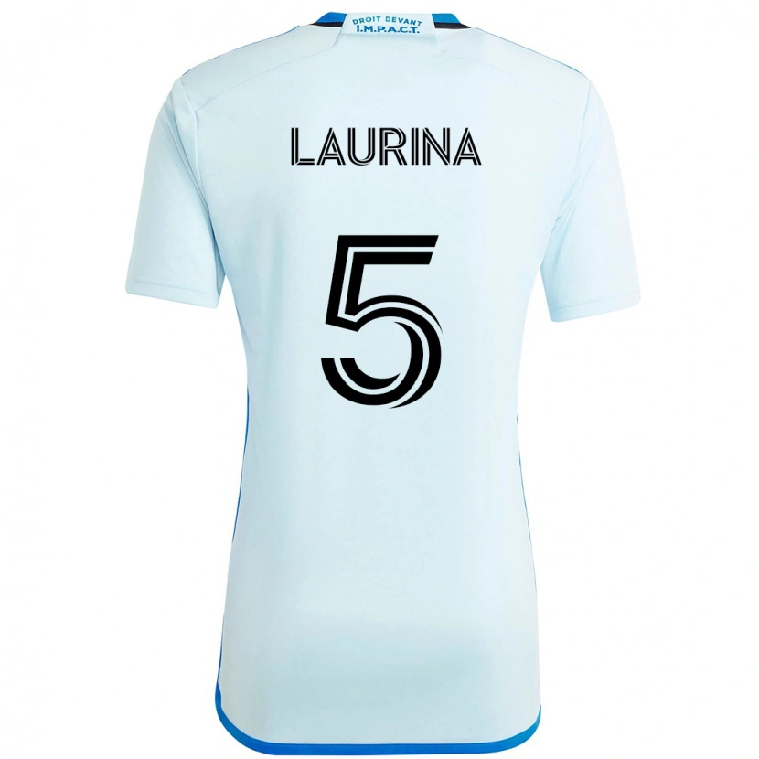 Danxen Män Bilombo Laurina #5 Himmelsblå Mörkblå Bortatröja Matchtröjor 2025/26 Tröjor T-Tröja