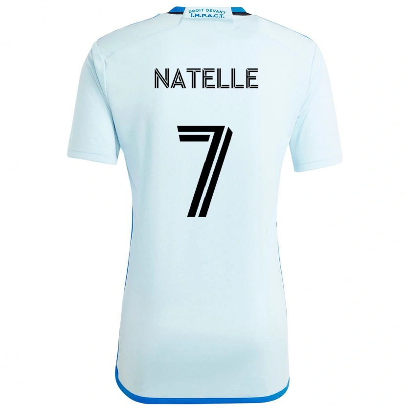 Danxen Män Mokbel Natelle #7 Himmelsblå Mörkblå Bortatröja Matchtröjor 2025/26 Tröjor T-Tröja