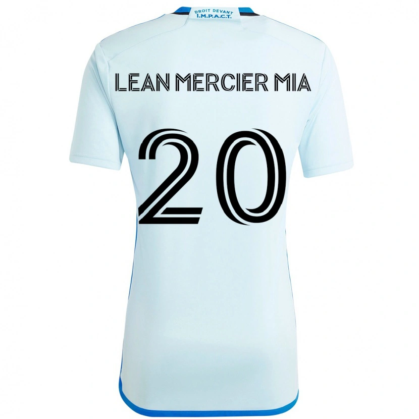 Danxen Män Mc Lean Mercier Mia #20 Himmelsblå Mörkblå Bortatröja Matchtröjor 2025/26 Tröjor T-Tröja