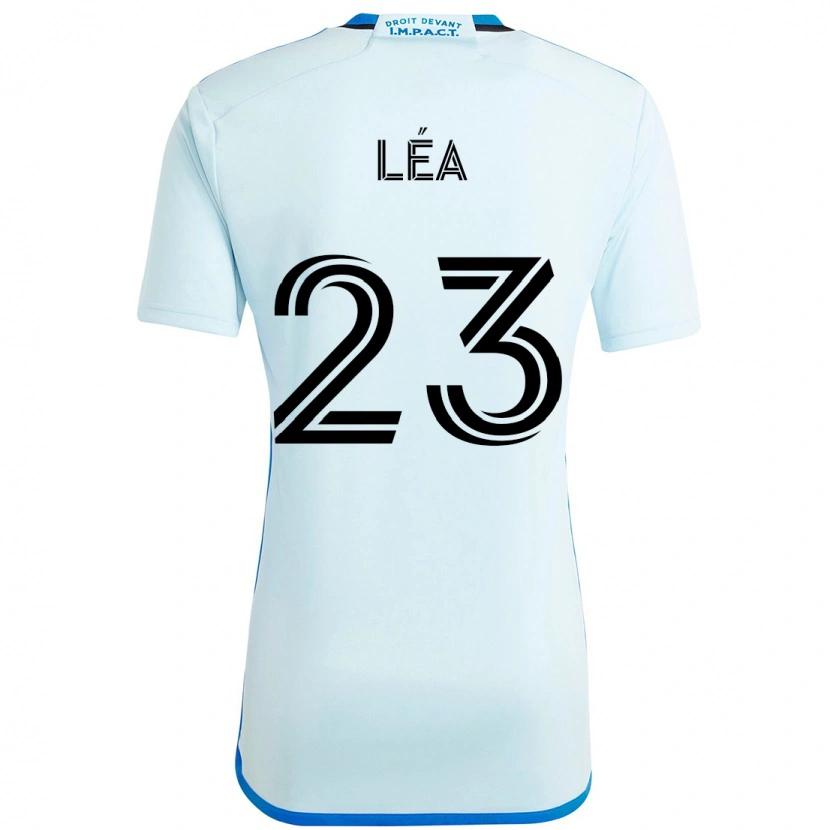 Danxen Män Jacques Léa #23 Himmelsblå Mörkblå Bortatröja Matchtröjor 2025/26 Tröjor T-Tröja