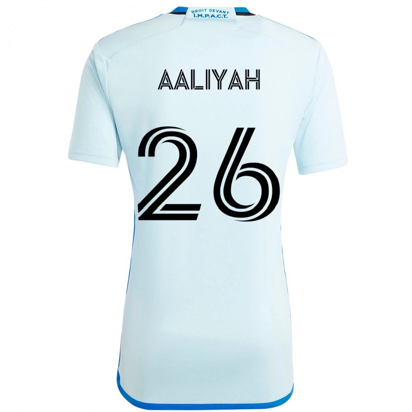 Danxen Män Picquet Aaliyah #26 Himmelsblå Mörkblå Bortatröja Matchtröjor 2025/26 Tröjor T-Tröja