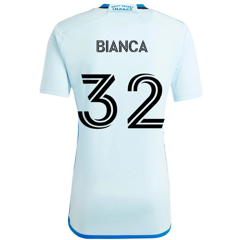 Danxen Män Hanisch Bianca #32 Himmelsblå Mörkblå Bortatröja Matchtröjor 2025/26 Tröjor T-Tröja