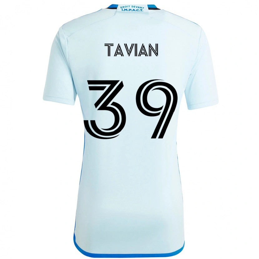 Danxen Män Vandendort Tavian #39 Himmelsblå Mörkblå Bortatröja Matchtröjor 2025/26 Tröjor T-Tröja