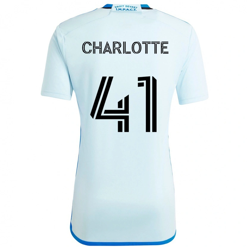 Danxen Män Baptista Charlotte #41 Himmelsblå Mörkblå Bortatröja Matchtröjor 2025/26 Tröjor T-Tröja