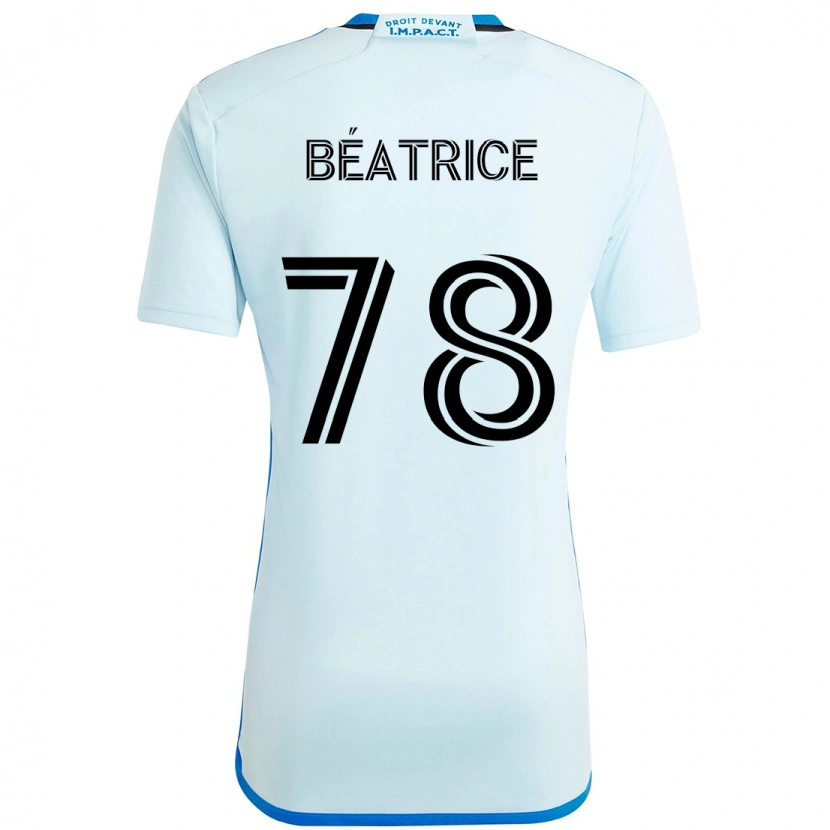 Danxen Män Forcier Béatrice #78 Himmelsblå Mörkblå Bortatröja Matchtröjor 2025/26 Tröjor T-Tröja