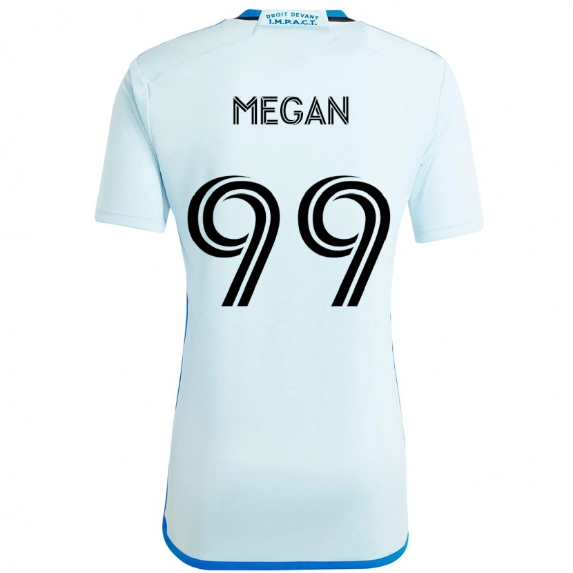 Danxen Män Lemieux Megan #99 Himmelsblå Mörkblå Bortatröja Matchtröjor 2025/26 Tröjor T-Tröja