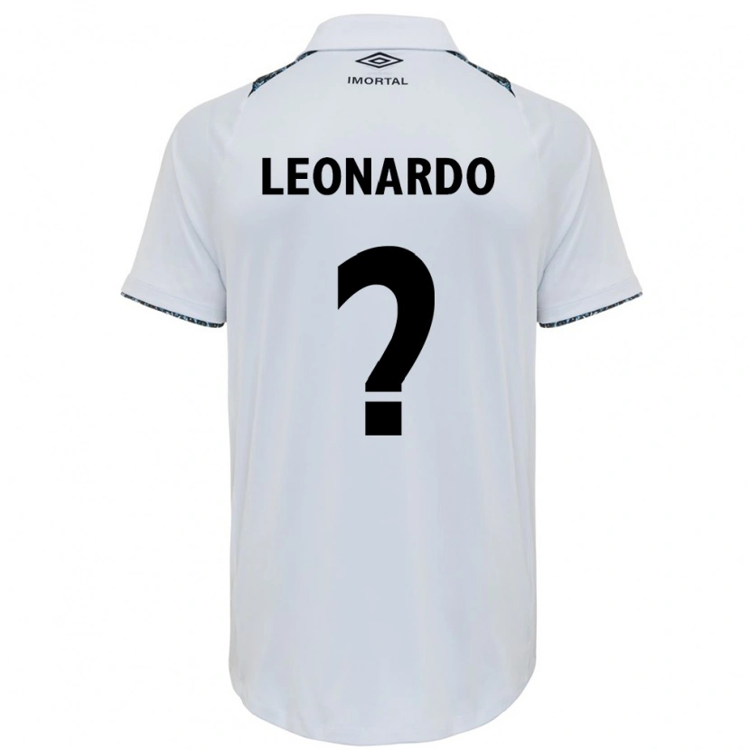 Danxen Män Wagner Leonardo #0 Vit Blå Bortatröja Matchtröjor 2025/26 Tröjor T-Tröja