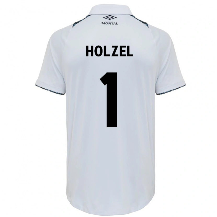 Danxen Män Vivi Holzel #1 Vit Blå Bortatröja Matchtröjor 2025/26 Tröjor T-Tröja