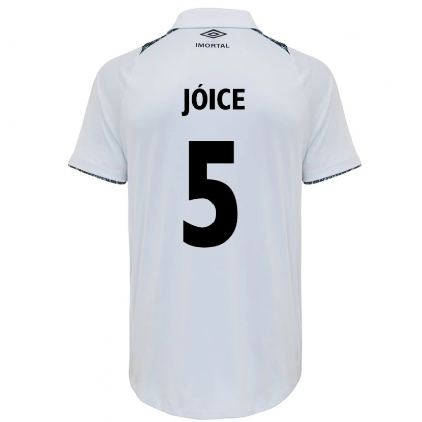 Danxen Män Jóice #5 Vit Blå Bortatröja Matchtröjor 2025/26 Tröjor T-Tröja