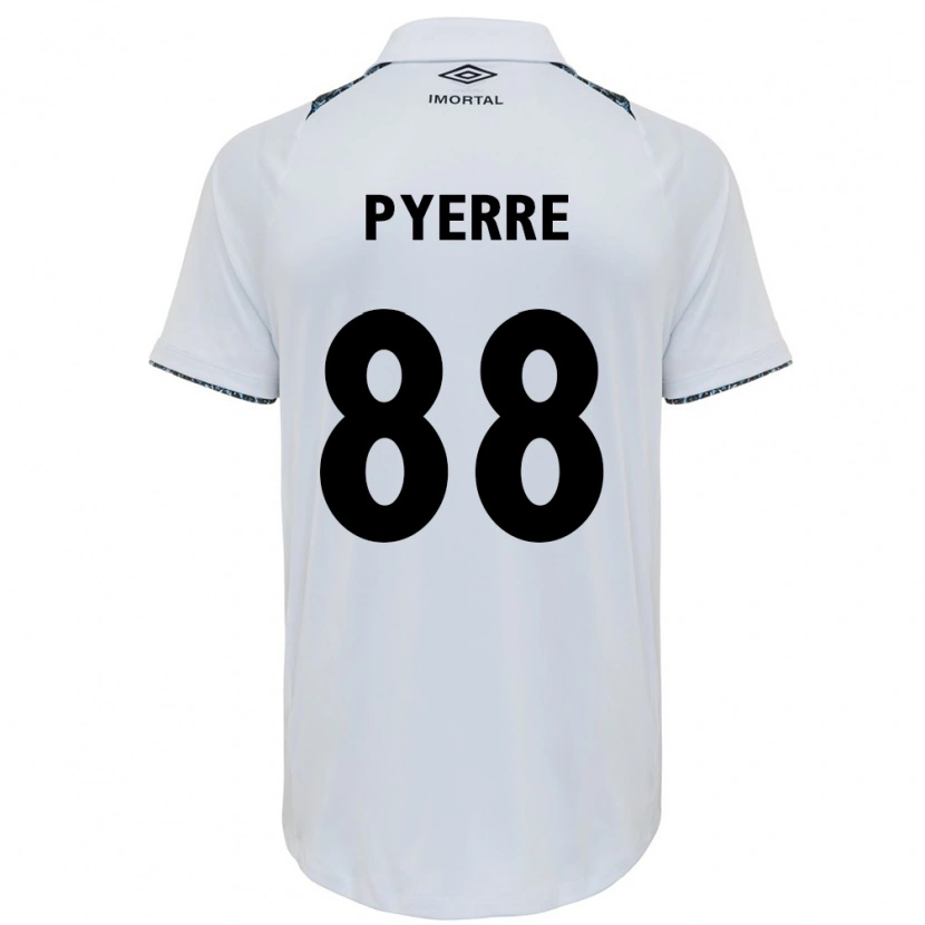 Danxen Män Jean Pyerre #88 Vit Blå Bortatröja Matchtröjor 2025/26 Tröjor T-Tröja