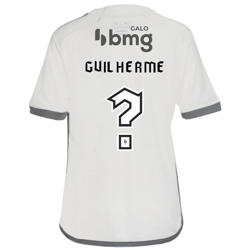 Danxen Män Kauan Guilherme #0 Off-White Bortatröja Matchtröjor 2025/26 Tröjor T-Tröja
