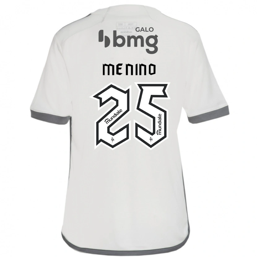 Danxen Män Gabriel Menino #25 Off-White Bortatröja Matchtröjor 2025/26 Tröjor T-Tröja