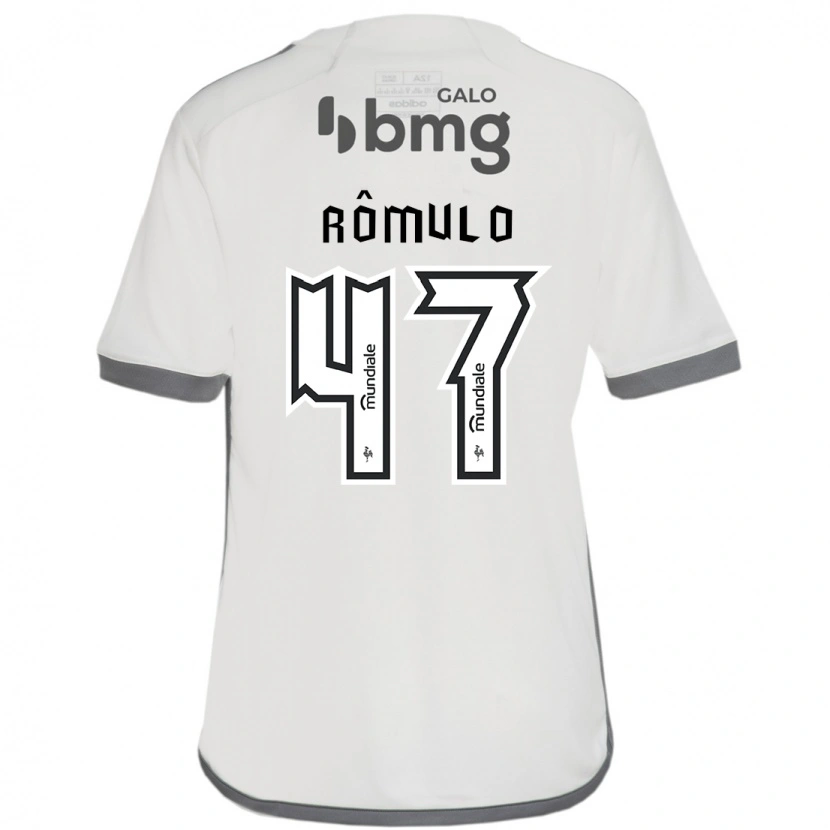 Danxen Män Rômulo #47 Off-White Bortatröja Matchtröjor 2025/26 Tröjor T-Tröja