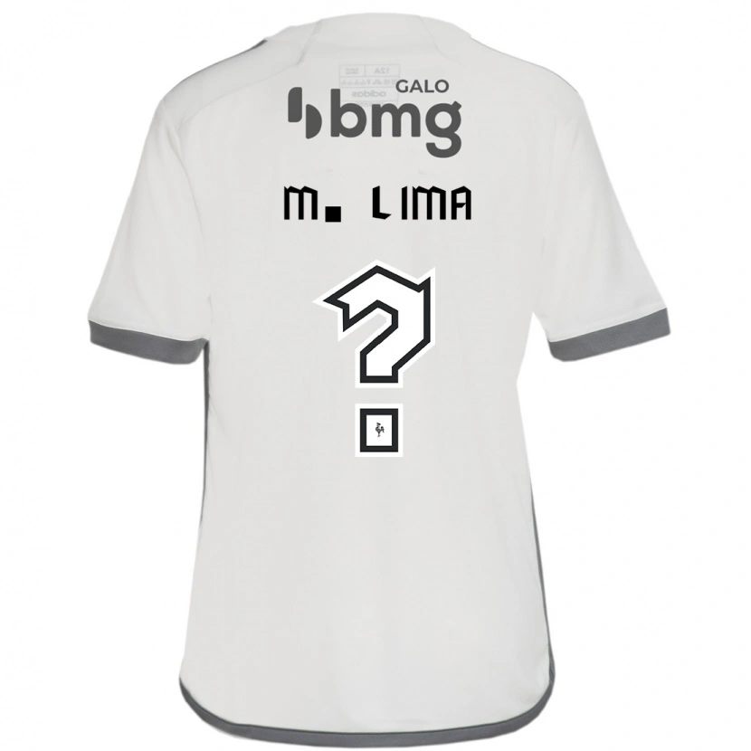 Danxen Män Matheus Lima #0 Off-White Bortatröja Matchtröjor 2025/26 Tröjor T-Tröja