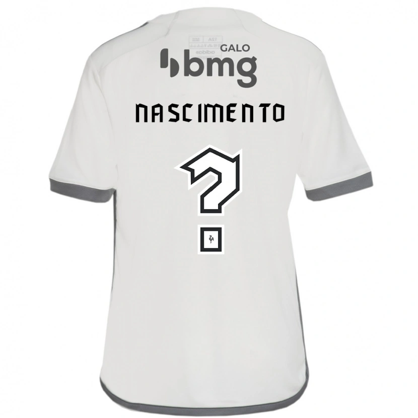 Danxen Män Ruan Nascimento #0 Off-White Bortatröja Matchtröjor 2025/26 Tröjor T-Tröja