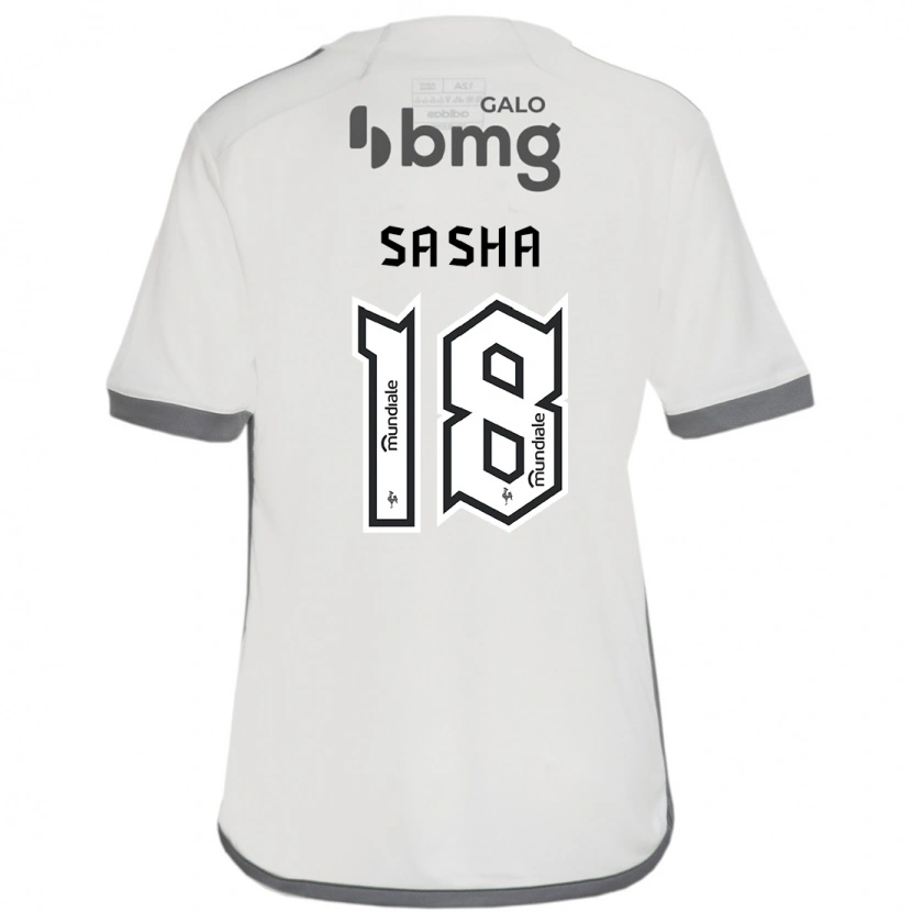 Danxen Män Eduardo Sasha #18 Off-White Bortatröja Matchtröjor 2025/26 Tröjor T-Tröja