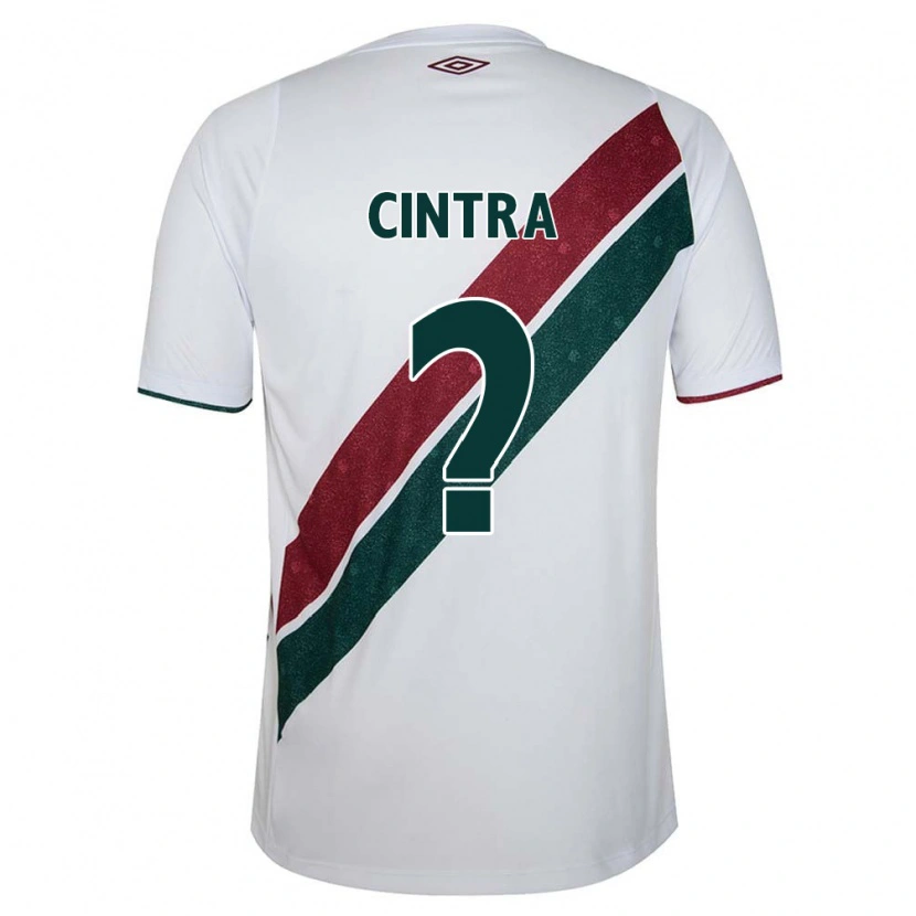 Danxen Män Gustavo Cintra #0 Vit Grön Vinröd Bortatröja Matchtröjor 2025/26 Tröjor T-Tröja