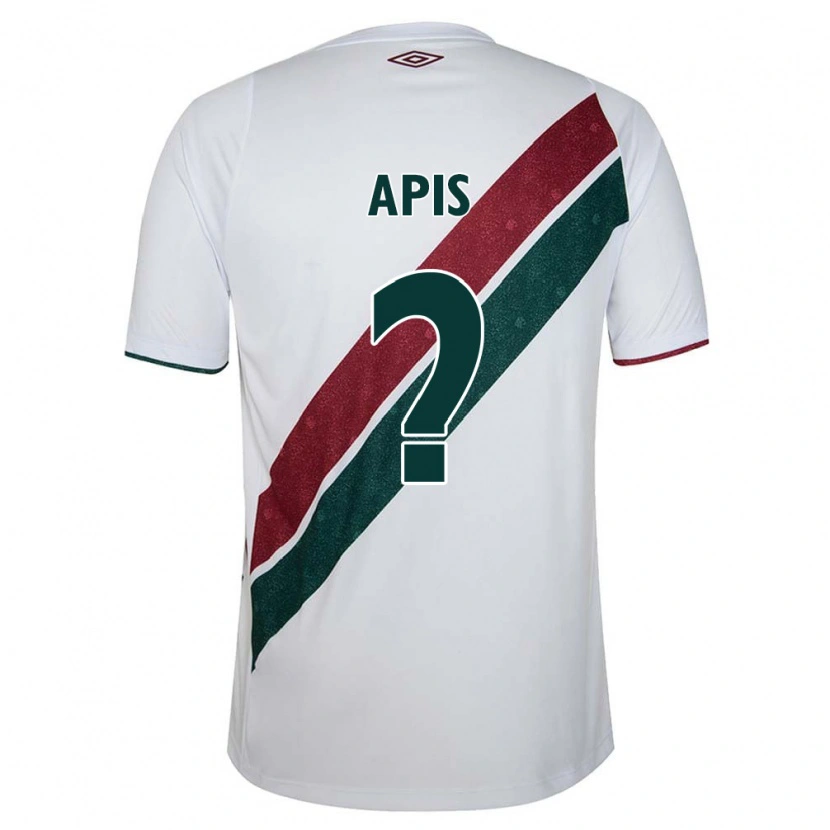 Danxen Män Gustavo Apis #0 Vit Grön Vinröd Bortatröja Matchtröjor 2025/26 Tröjor T-Tröja