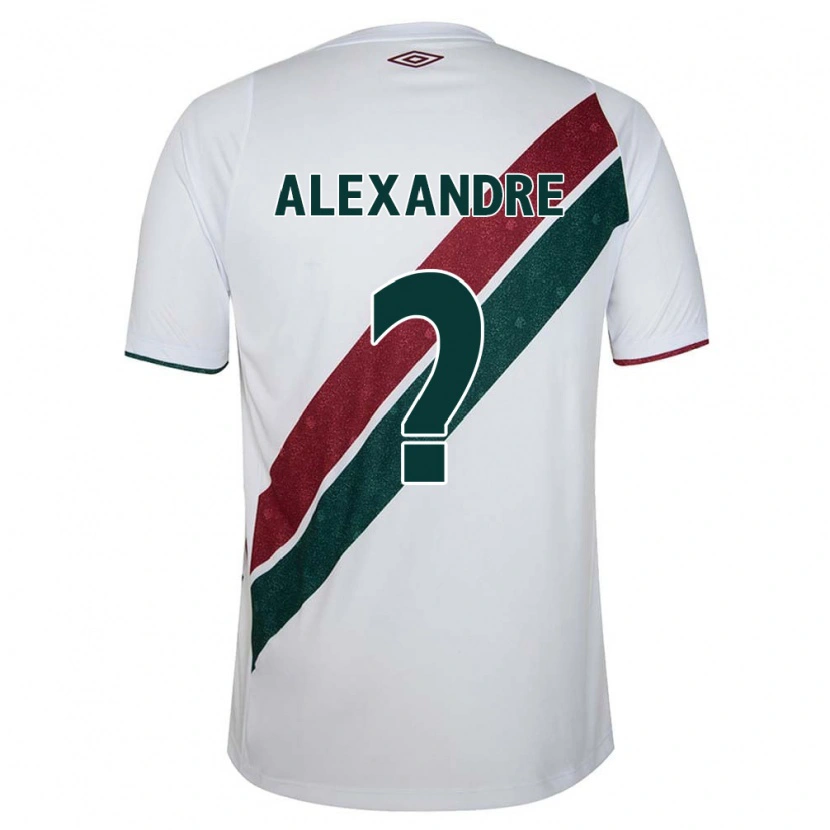 Danxen Män Alexandre #0 Vit Grön Vinröd Bortatröja Matchtröjor 2025/26 Tröjor T-Tröja