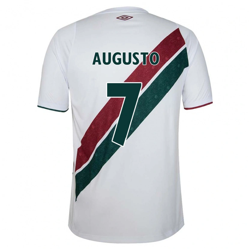 Danxen Män Renato Augusto #7 Vit Grön Vinröd Bortatröja Matchtröjor 2025/26 Tröjor T-Tröja
