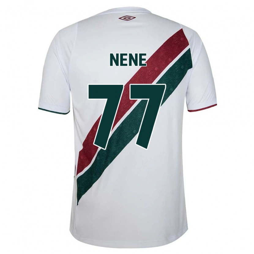 Danxen Män Nene #77 Vit Grön Vinröd Bortatröja Matchtröjor 2025/26 Tröjor T-Tröja