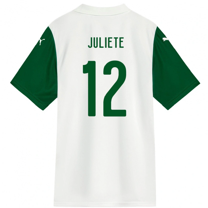 Danxen Män Juliete #12 Vit Grön Bortatröja Matchtröjor 2025/26 Tröjor T-Tröja