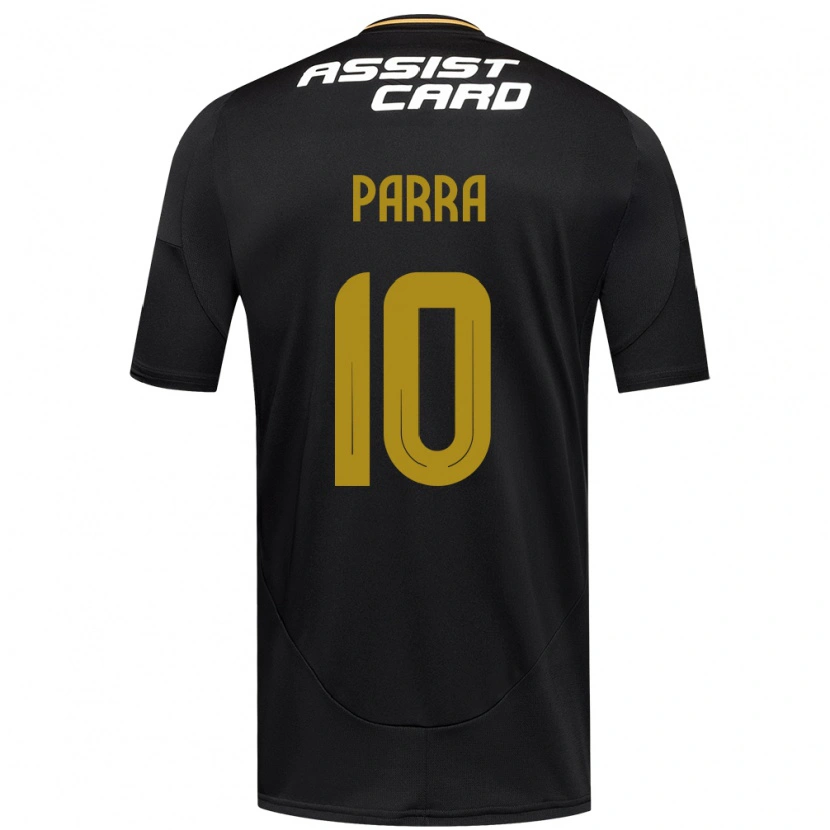Danxen Män Pablo Parra #10 Svart Vit Bortatröja Matchtröjor 2025/26 Tröjor T-Tröja