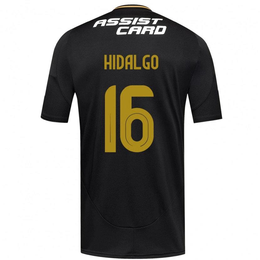 Danxen Män Fernanda Hidalgo #16 Svart Vit Bortatröja Matchtröjor 2025/26 Tröjor T-Tröja