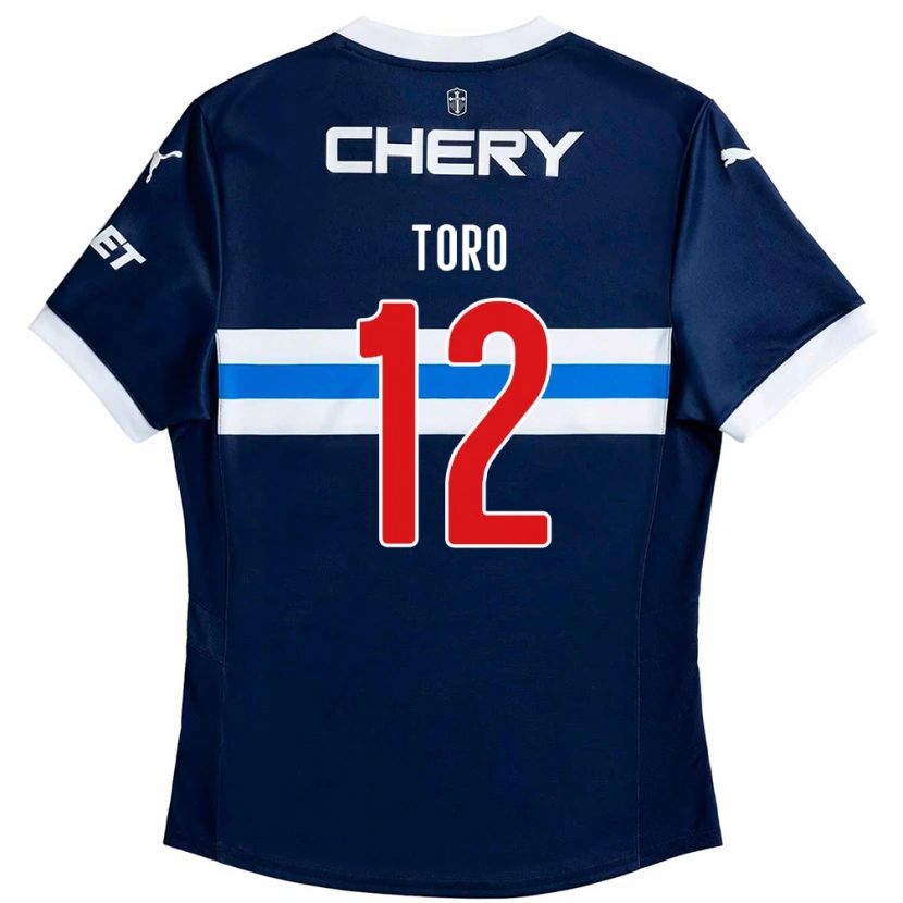 Danxen Män Ian Toro #12 Kungsblå Vit Bortatröja Matchtröjor 2025/26 Tröjor T-Tröja