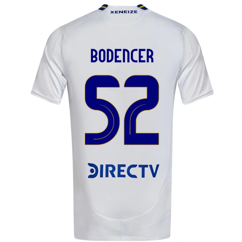 Danxen Män Erik Bodencer #52 Vit Blå Bortatröja Matchtröjor 2025/26 Tröjor T-Tröja
